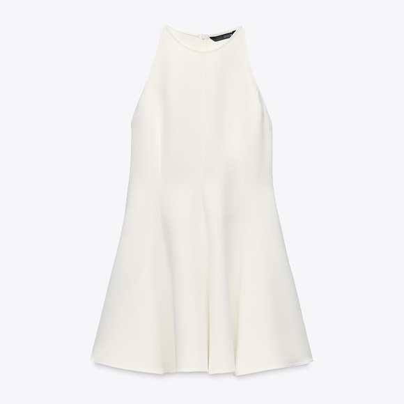 Zara Dresses & Skirts - NWT Zara Elegant White Sleeveless Dress